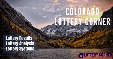 lottery colorado winning numbers|Colorado (CO) Lottery Results .
